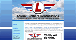 Desktop Screenshot of lerouxbrothers.com